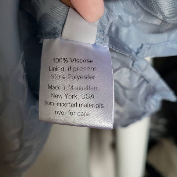 Rachel Comey Capa Puff Shoulder Baby Blue Top - Picture 10 of 11